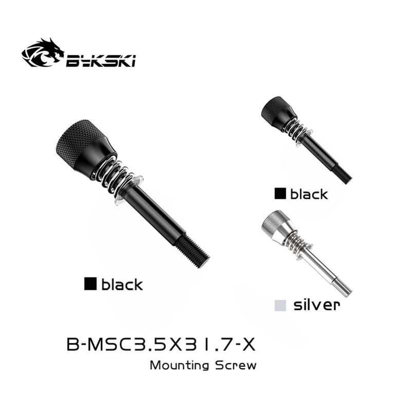 Bykski B-MSC3.5X31.7-X CPU water cooling head installation screw