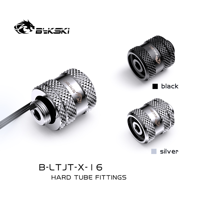 Bykski B-LTJT-X-16 16mm high-quality diamond pattern light-emitting hard tube quick twist