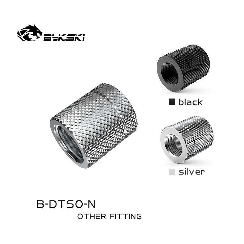 Bykski B-DTSO-N Boutique Diamond Pattern G1/4 Thread Double Internal Rotating Double Pass