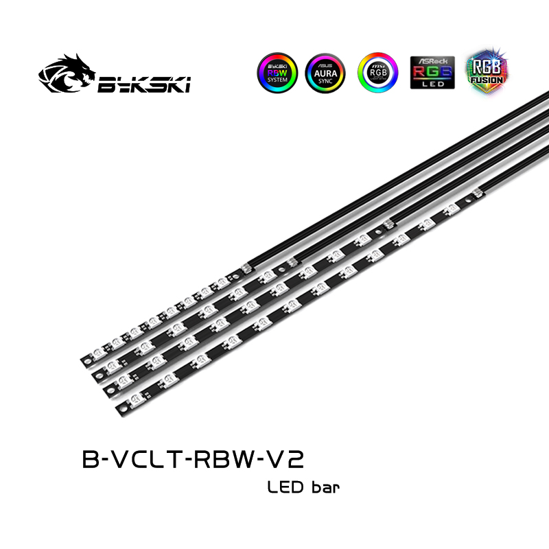 Bykski B-VCLT-RBW-V2 5V magic COLOR RBW light bar light motherboard synchronization