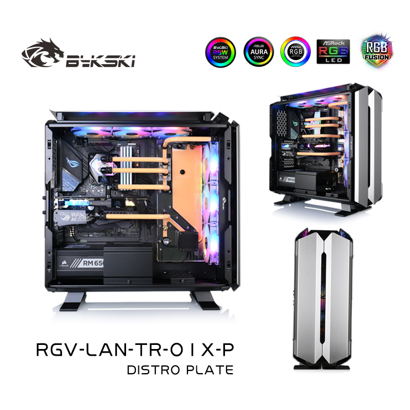 Bykski RGV-LAN-TR-01X-P DISTRO PLATE  LIANLI ODYSSEY X