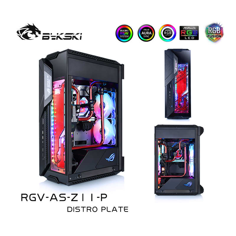 Bykski  RGV-AS-Z11-P  DISTRO PLATE ASUS ROG Z11