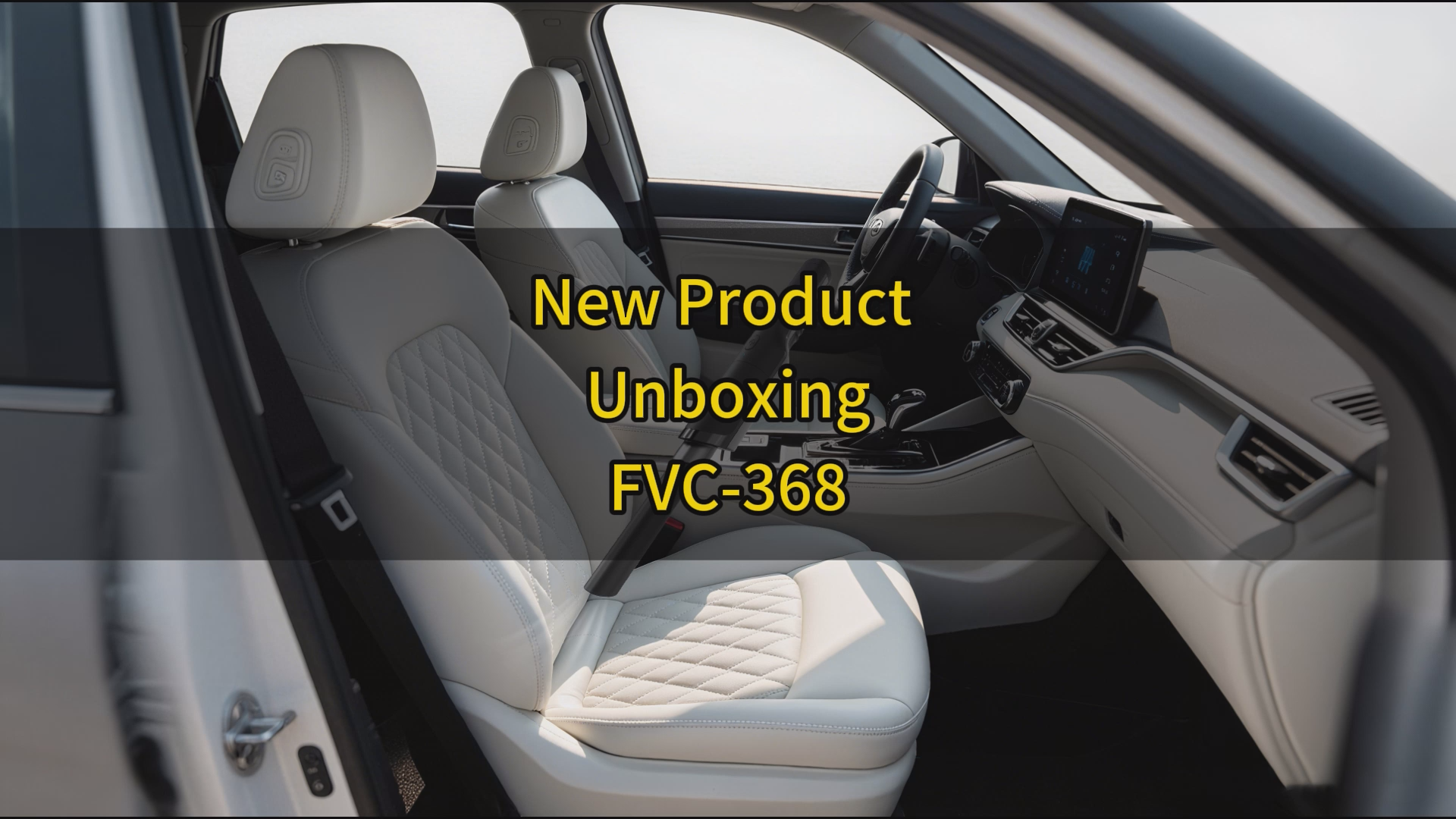 【Product Introduction】The core function of a vacuum cleaner unboxing video