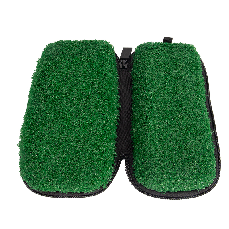 Custom EVA Carrying Case with Mesh Pocket and Carabiner – Rugged Eyewear & Golf Accessories Storage Solution