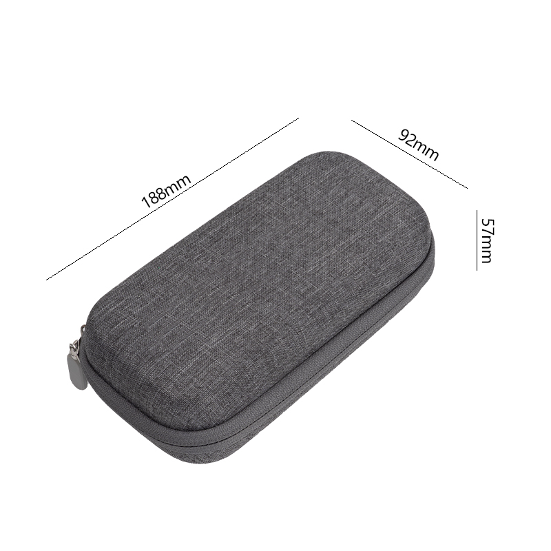 Custom Grey EVA Hard Shell Carrying Case for Electronics & Accessories