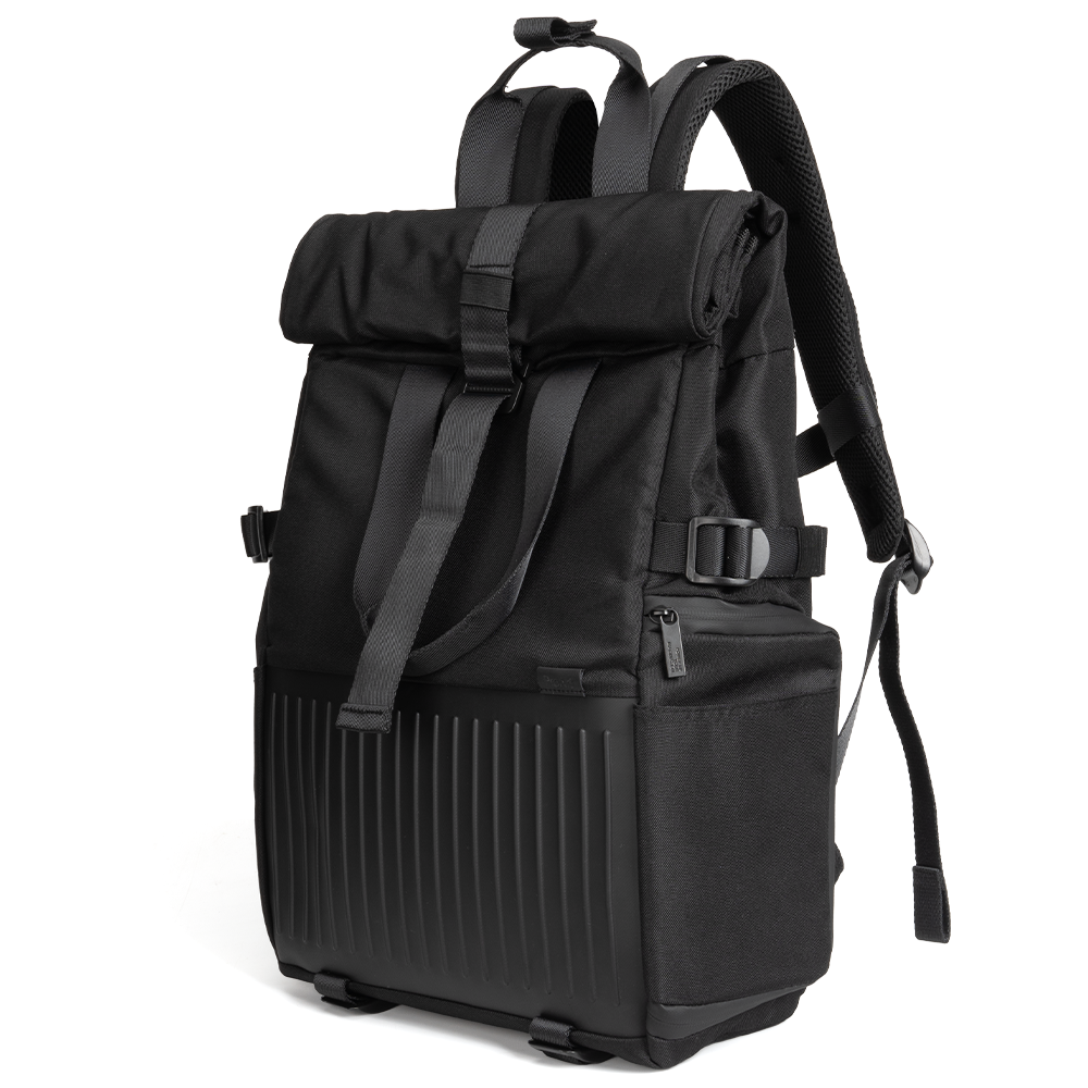 Durable Rolltop Backpack with Hard EVA Back Panel | Custom EVA Cases Manufacturer