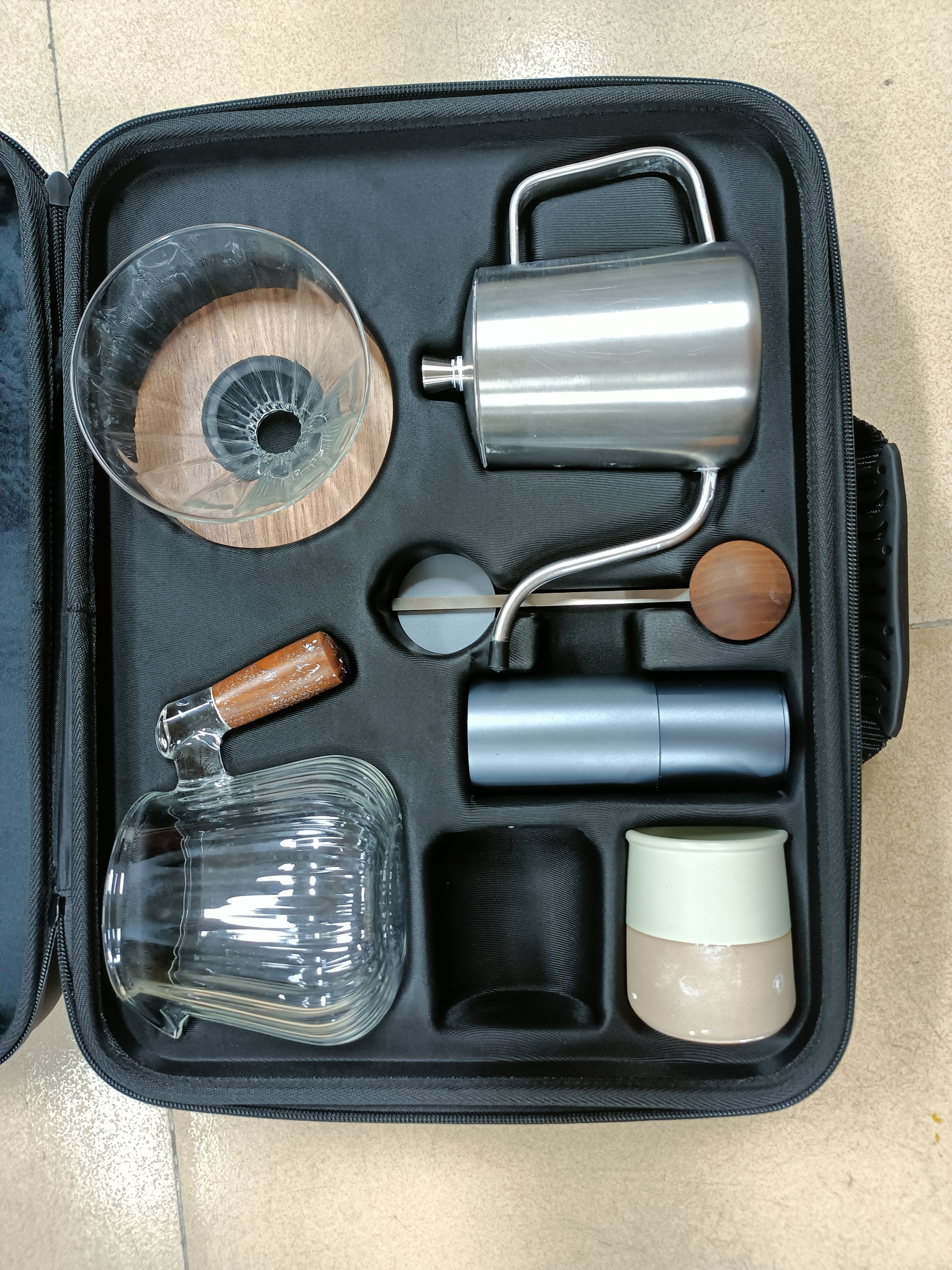 Durable EVA Tea Set Organizer Case – Custom Travel Storage Solution