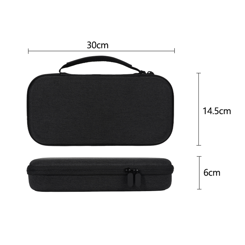 LOW MOQ Direct Factory Hard EVA Gaming Console Carrying Case for Switch 2/insta360 x5 - Portable Video Game Travel Organizer
