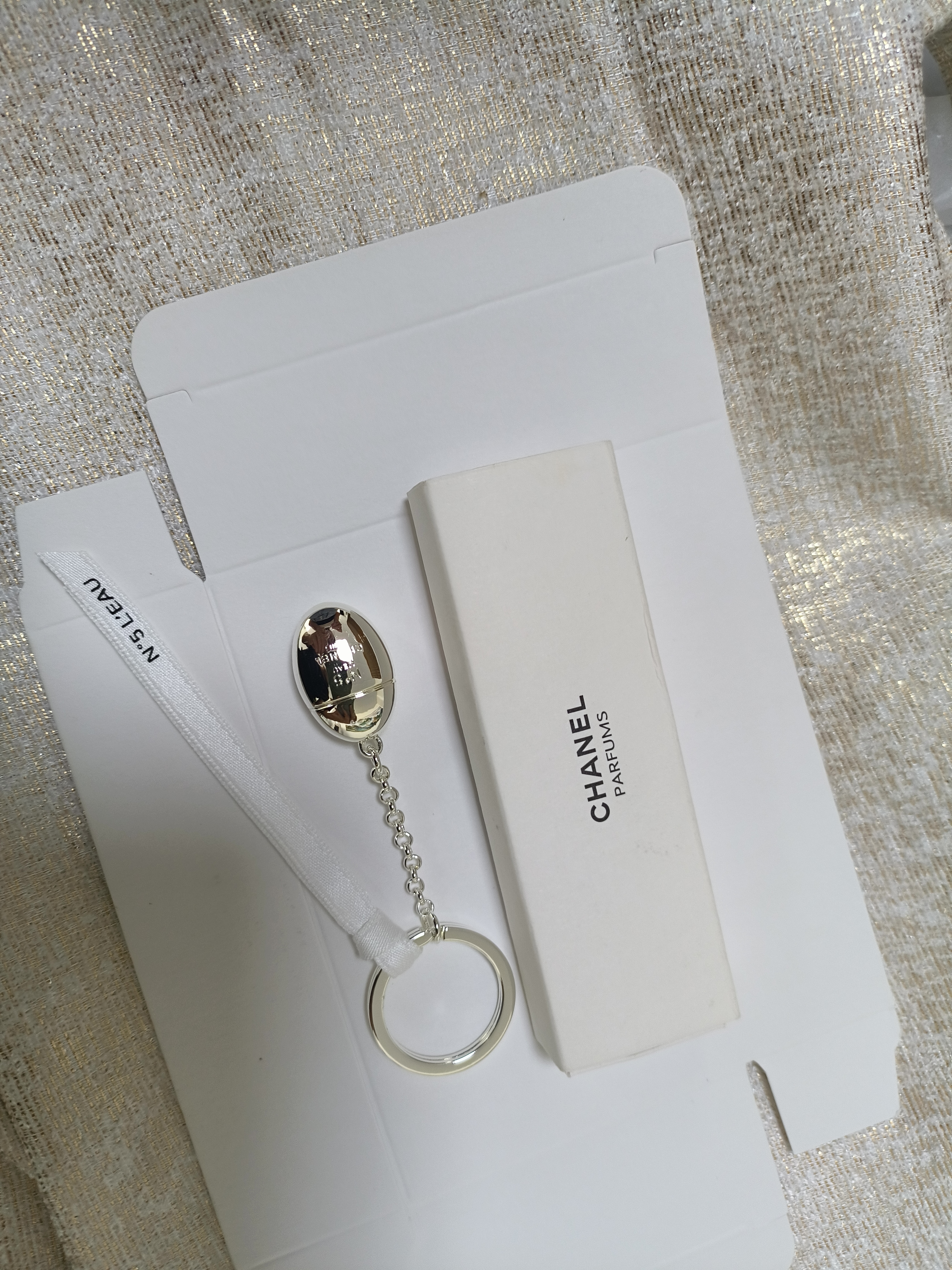 chanel keychain