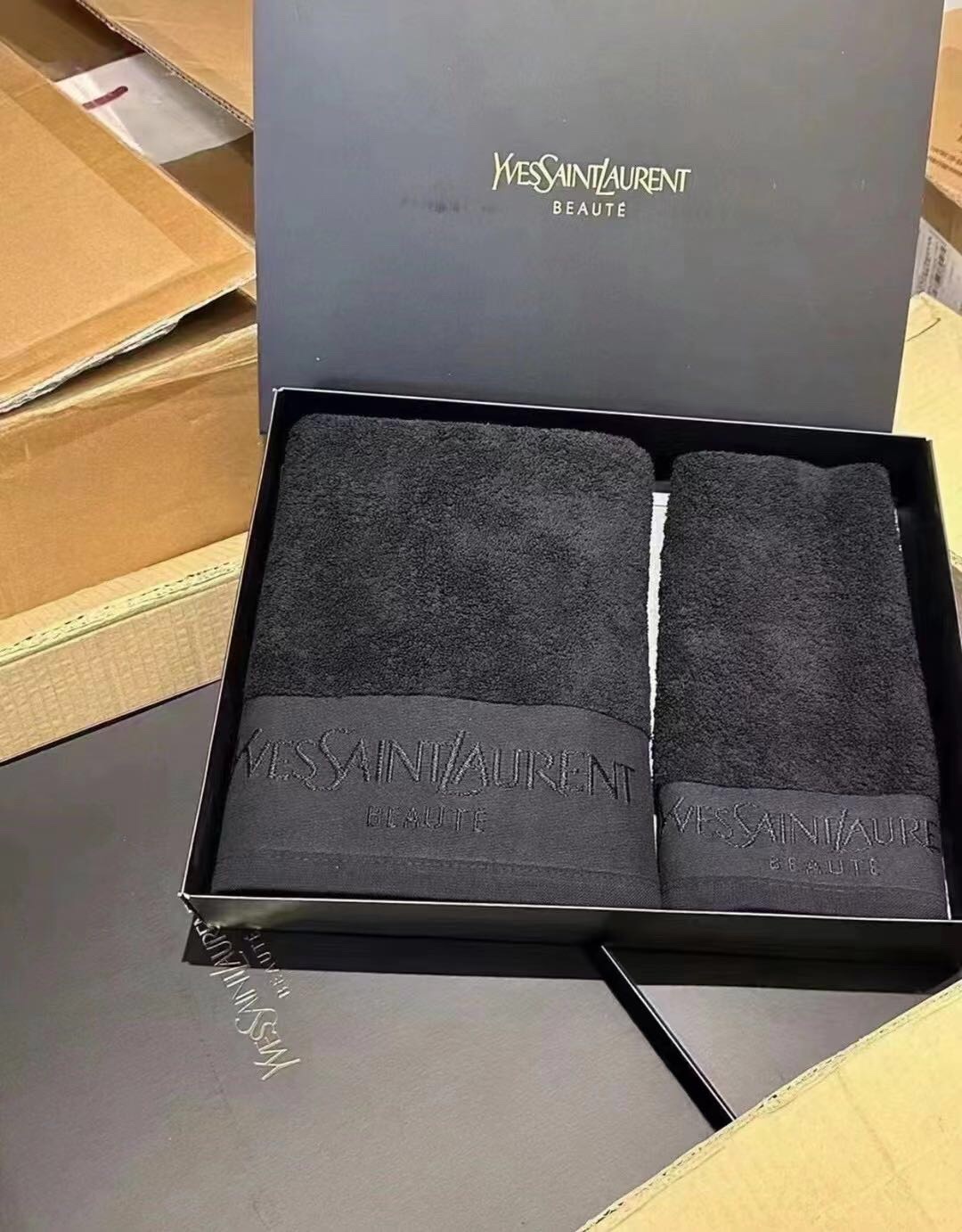 ysl towel set