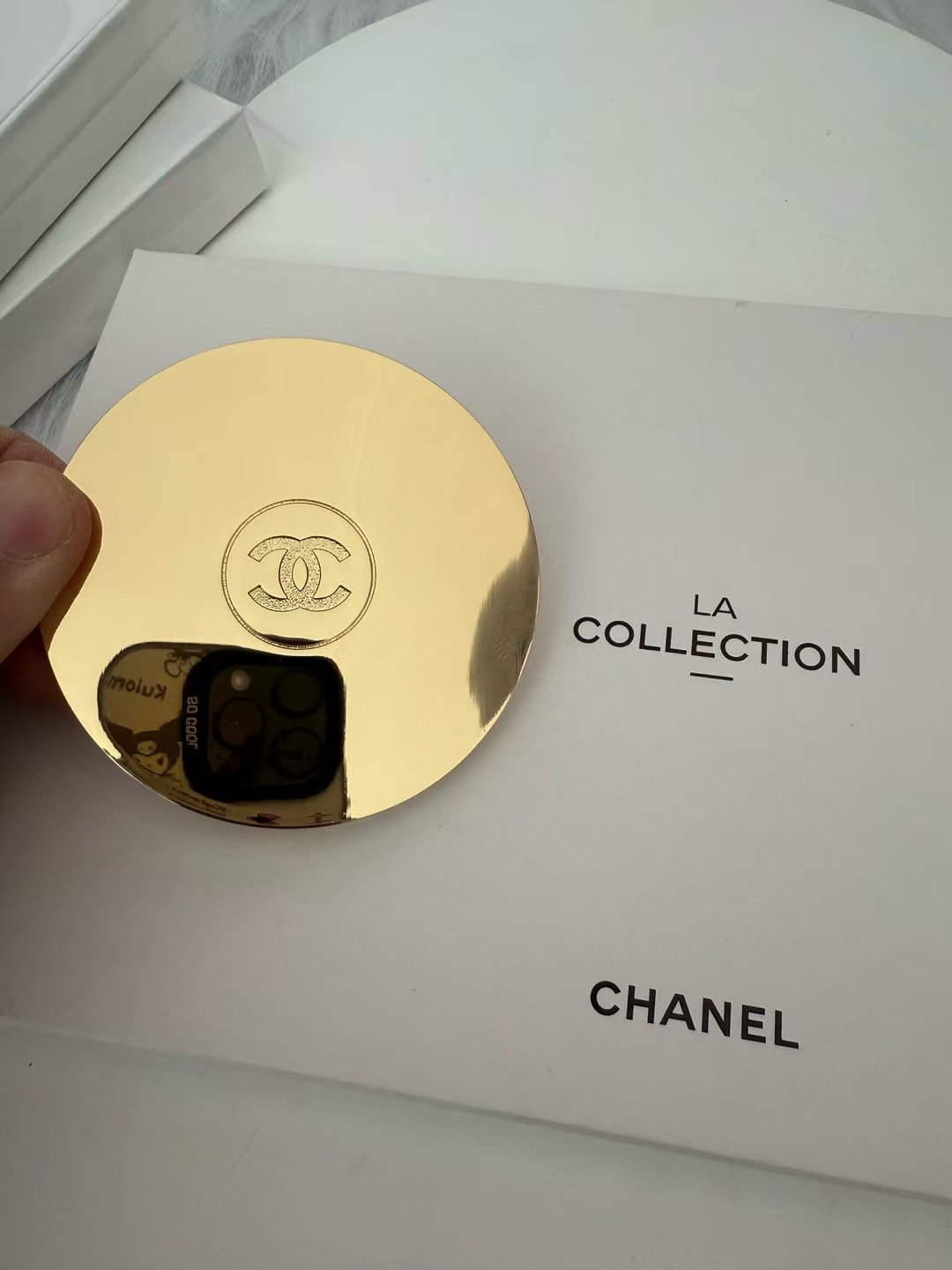 chanel pockct mirror