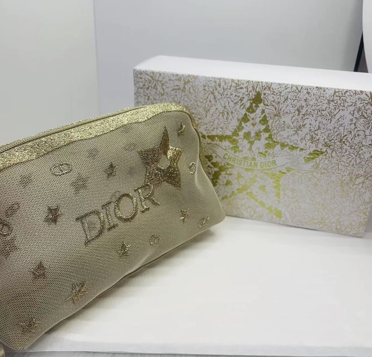 dior makeup bag