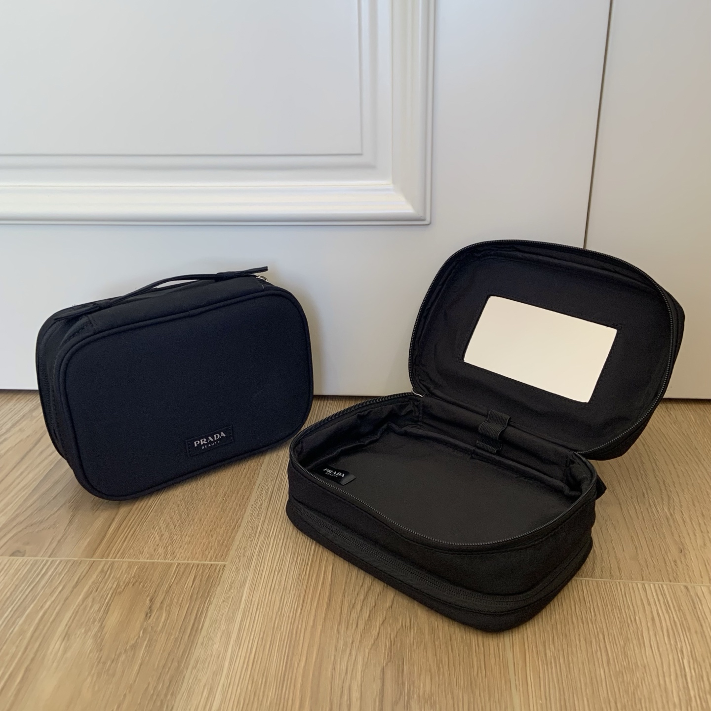 Prada makeup bag
