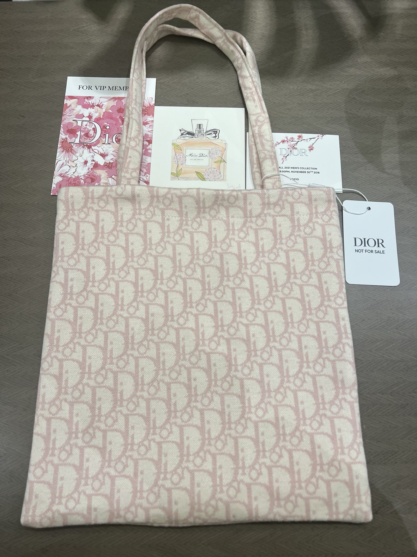 dior pink bag