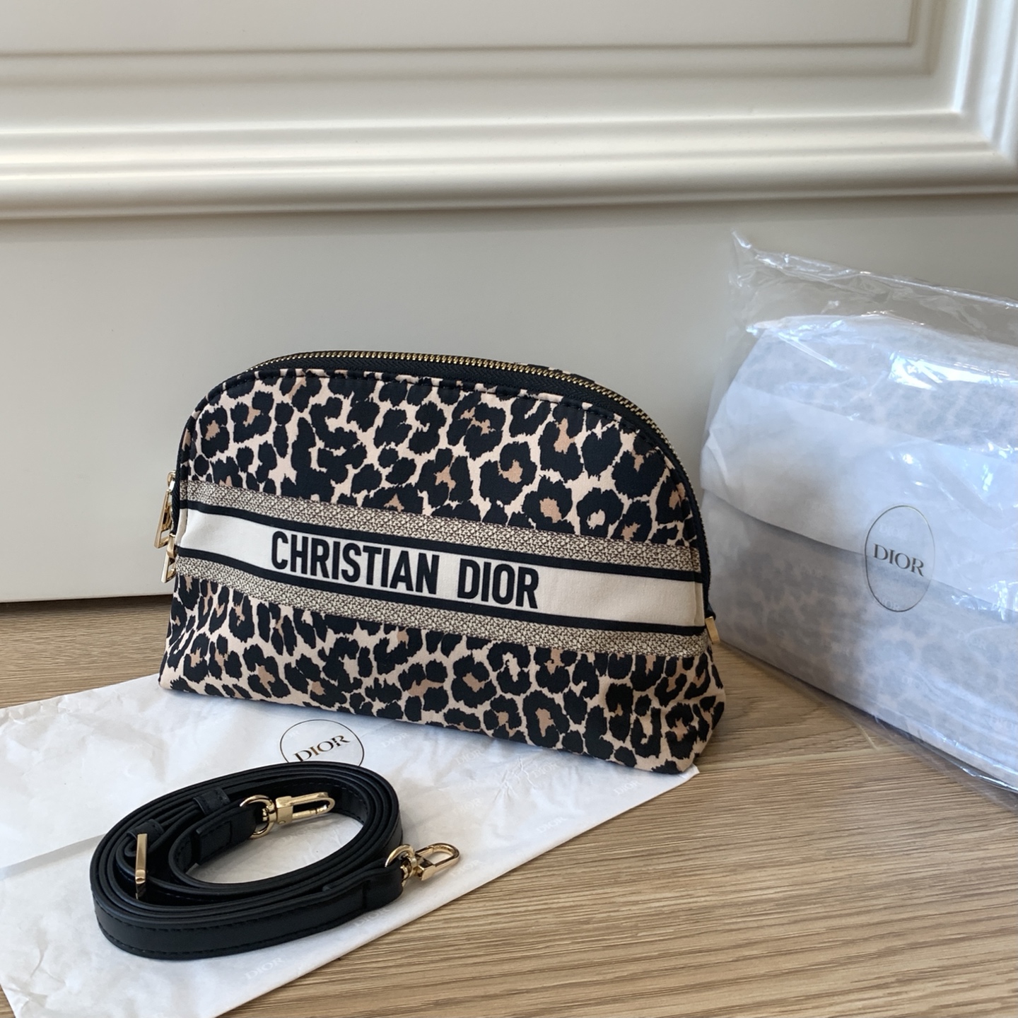dior makeup bag