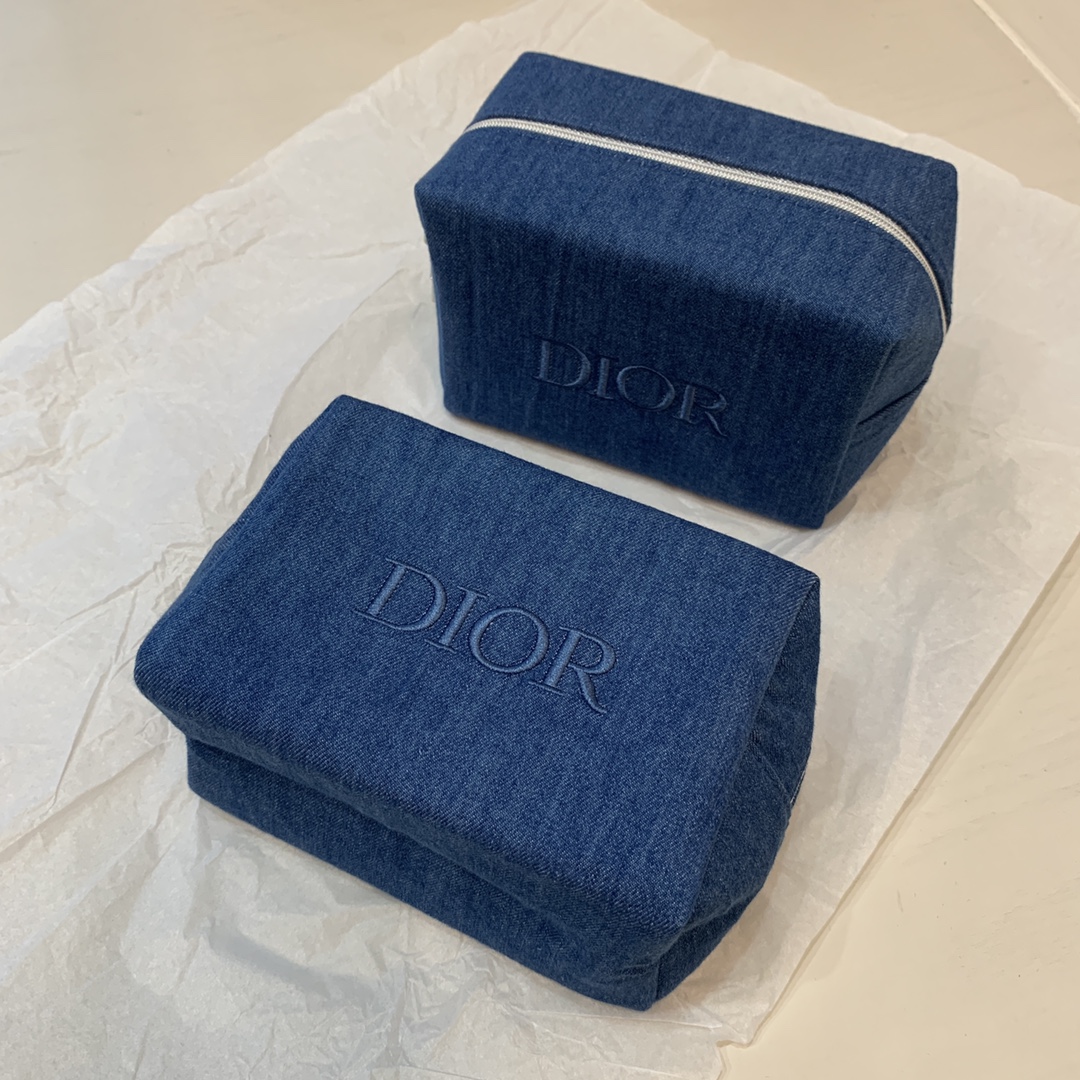 Dior makeup bag