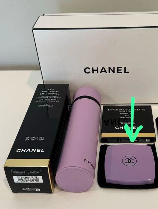 chanel mirror/ color for pink, black, red, white, purple, yellow, blue