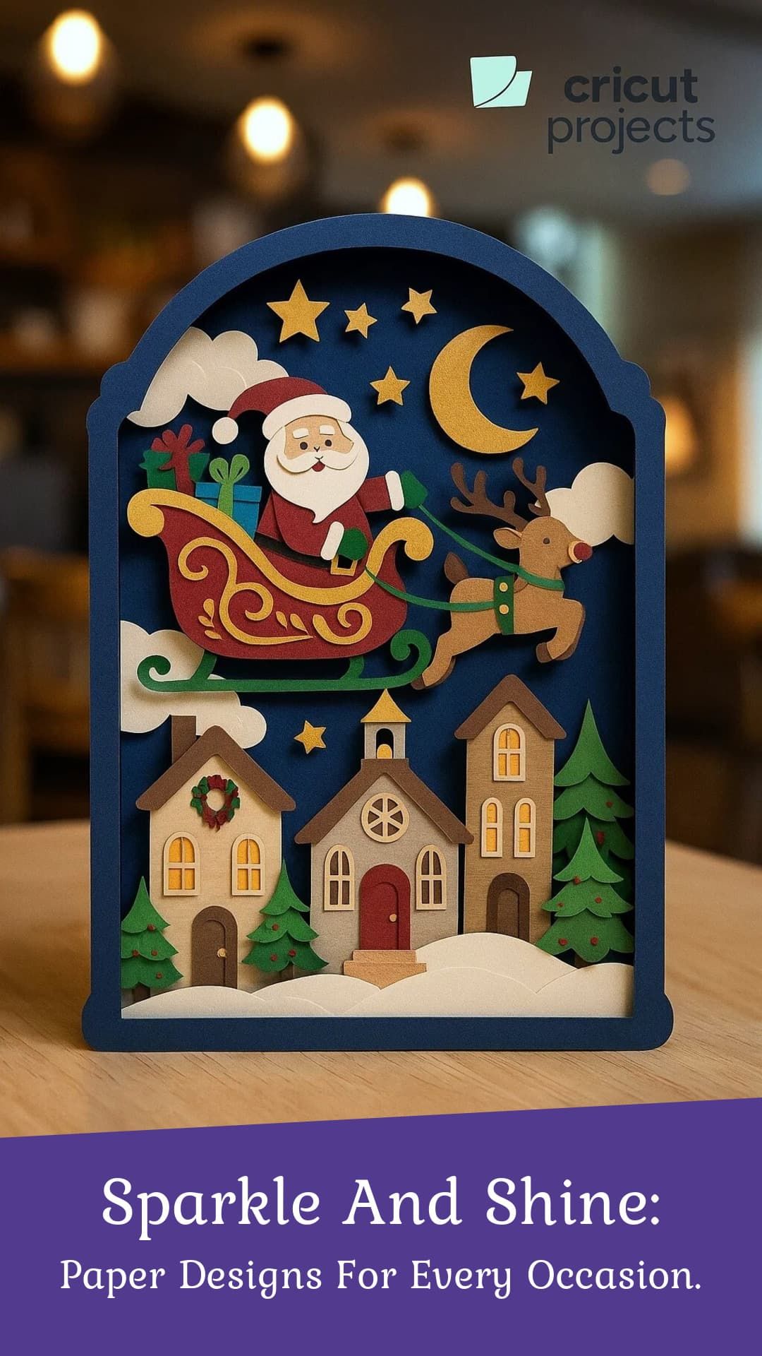 Experience the Magic of the Holidays with 3D Pop Up Christmas Greeting Cards