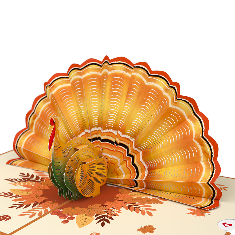 Thanksgiving 3D Pop-Up Greeting Card