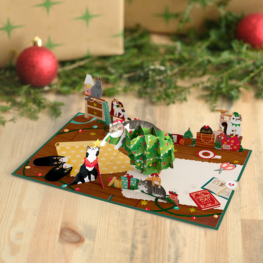 Christmas 3D Pop-Up Greeting Card