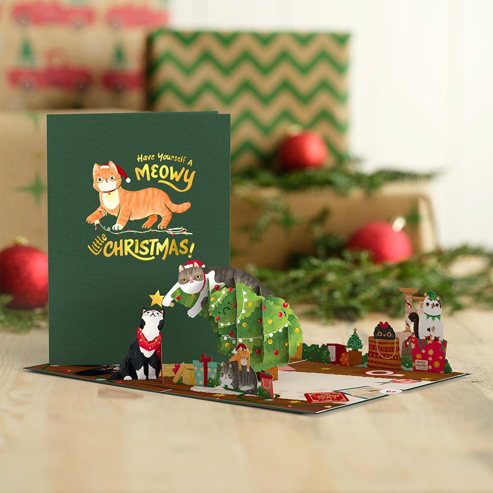 Christmas 3D Pop-Up Greeting Card