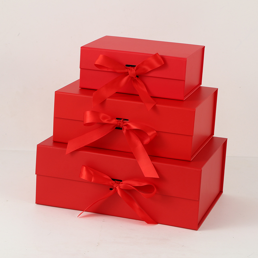 Luxury Custom Yellow Ribbon Perfume Fragrance Bottles Packing Foldable Magnetic Cardboard Closure  Flat Rigid Perfume Paper box