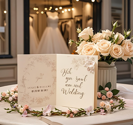 New wedding invitations! Creative ways to show love.