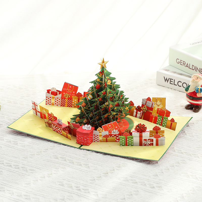 Spiritual Messages Through 3D Pop Up Holiday Cards