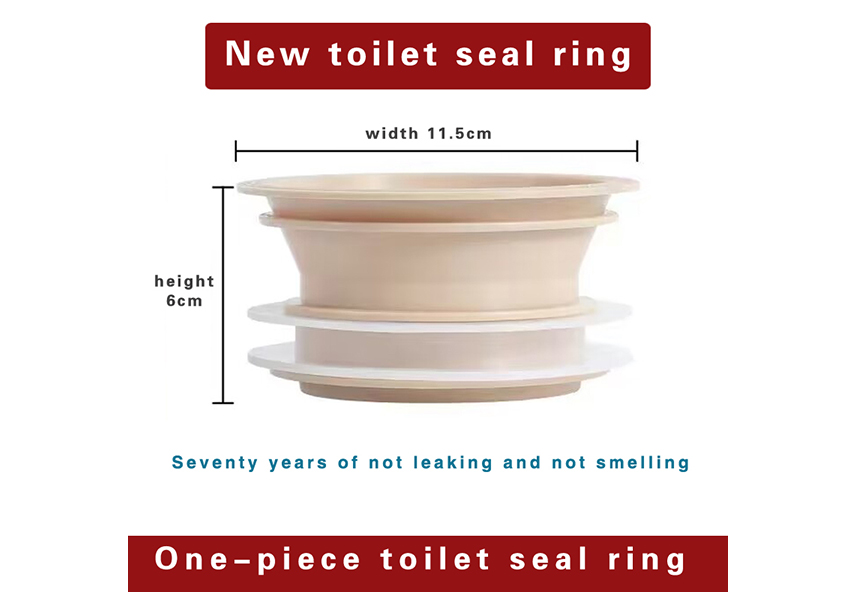 New toilet seal ring
