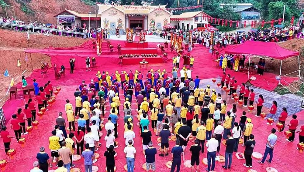 2023兩岸媽祖文化交流三周年慶典暨羅家山天后宮湄洲媽祖祭典活動，取得圓滿成功!!