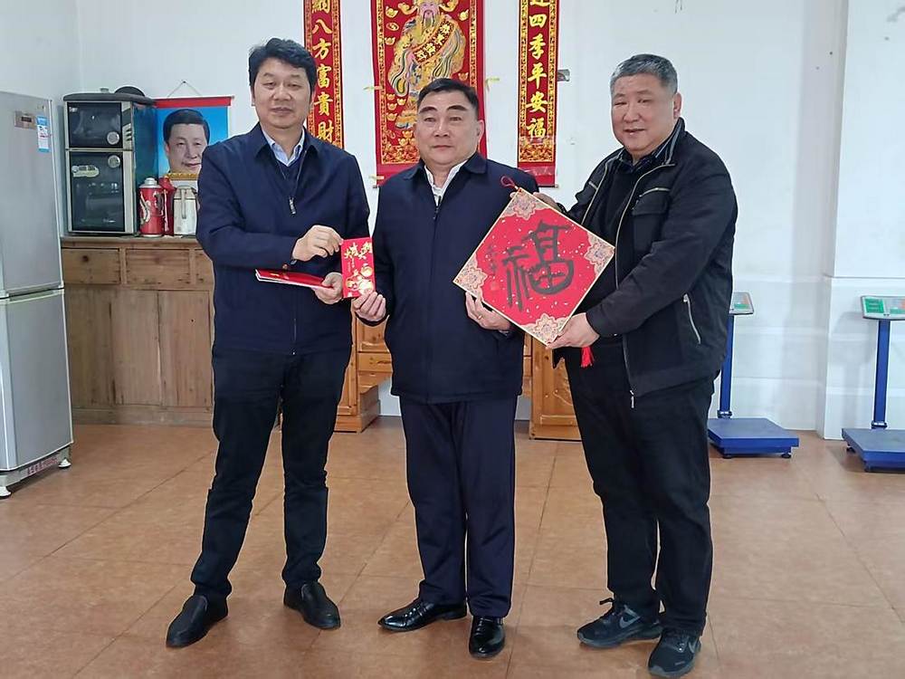 情暖台商迎新春 同心共繪融合卷——龍岩市台辦領導春節前走訪慰問上杭縣各鄉鎮台商