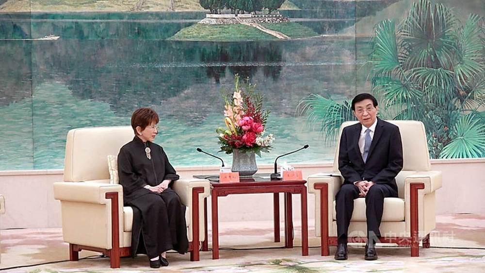 王滬寧見兩岸文化與媒體峰會代表 喊話弘揚中華文化