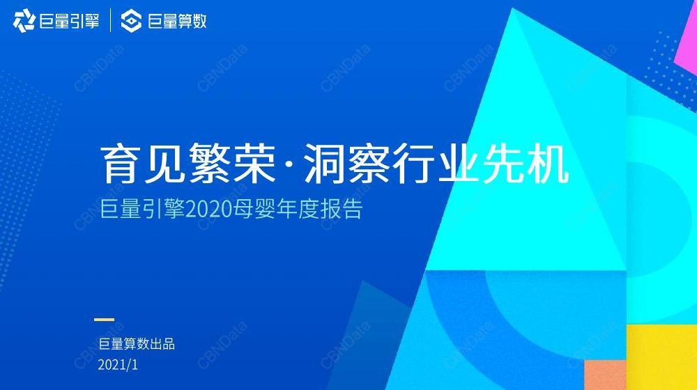 F6. 2020母嬰行業年度報告2021.02.08
