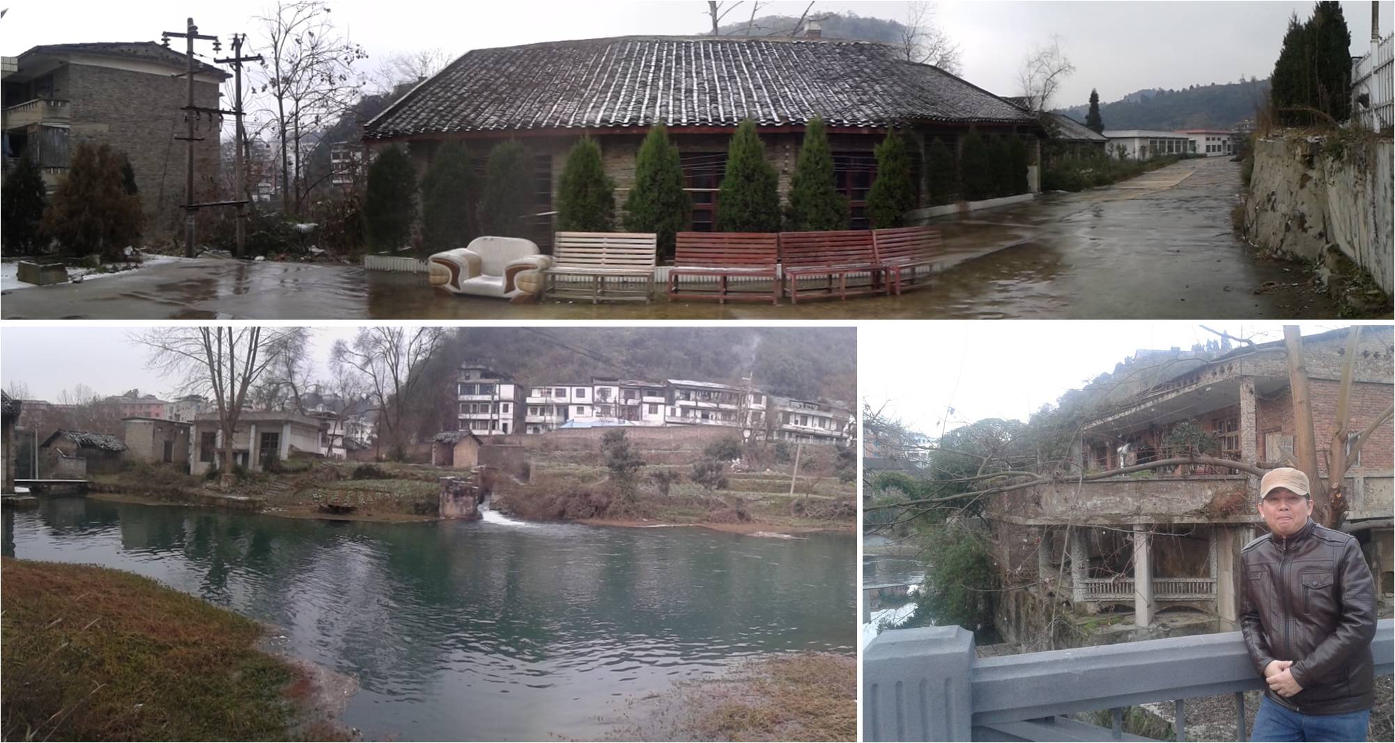 記湄潭茶聖地之三步，青瓦聽泉戲湄水潭