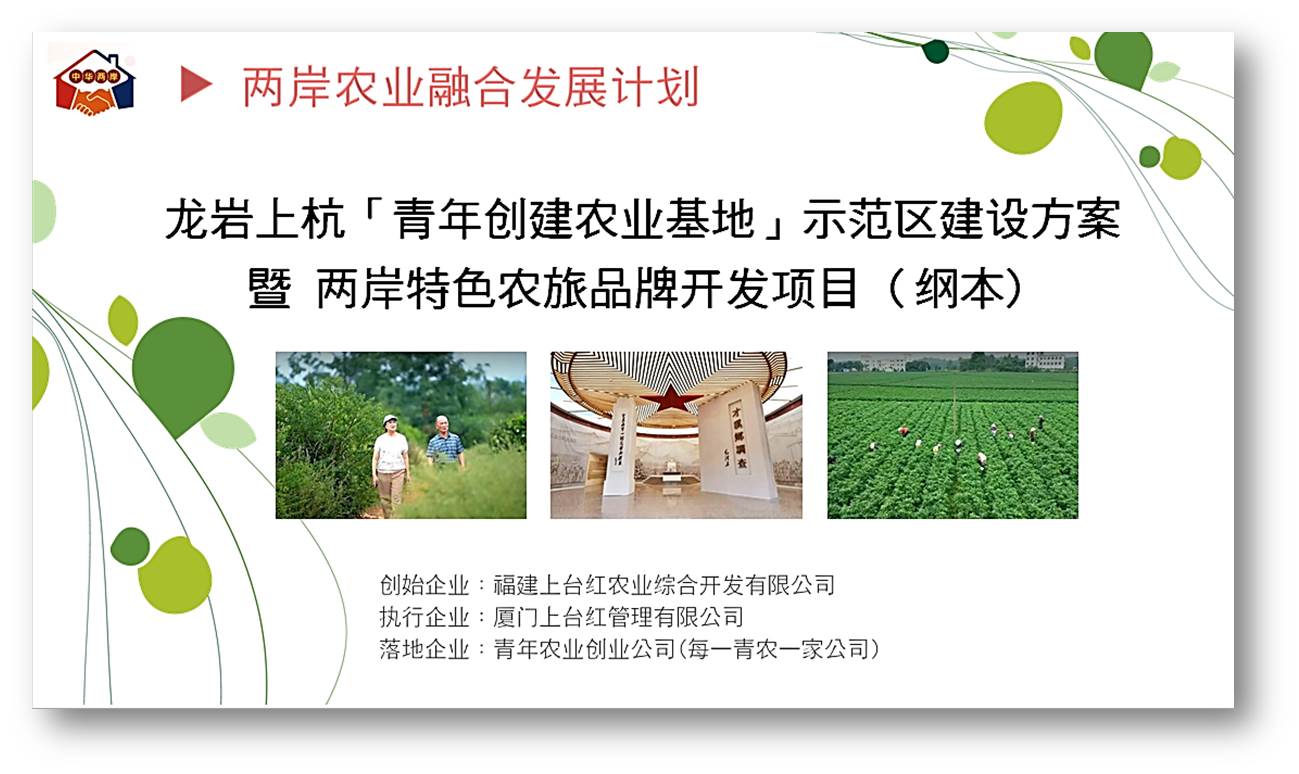 推動《臺灣青年拎包創建農業產業基地》工作報告
