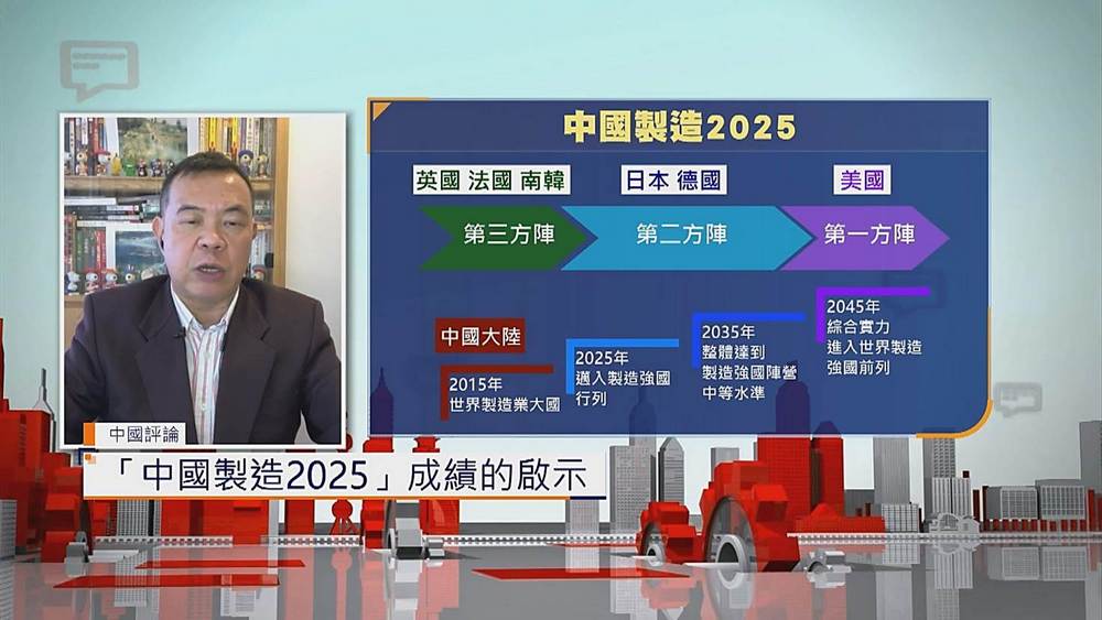 影響二、美參議員檢視中國製造2025進展 籲美勿掉以輕心