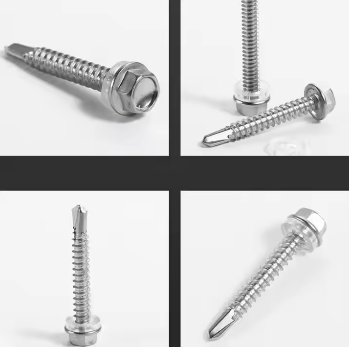Customized self drilling screws Din 7504 galvanized flat head drywall screws course thread