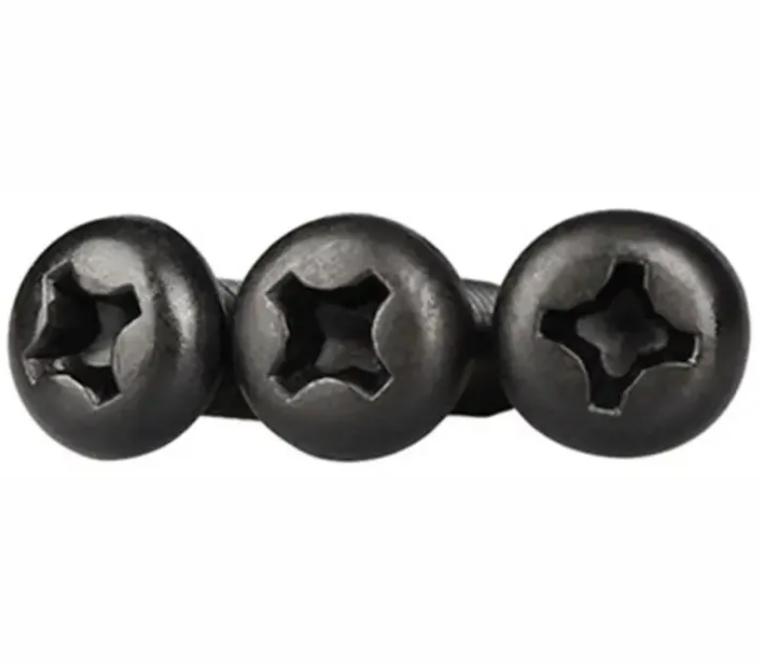 Half Round Head Hexagon Bolt 6-Bobes Recess Bolt Black Zinc Plating