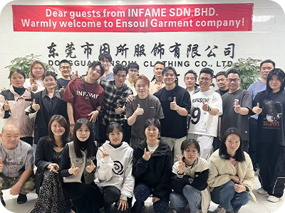 INFAME SDN.BHD visited Ensoul to promote  cooperation