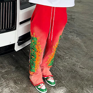 Red pants