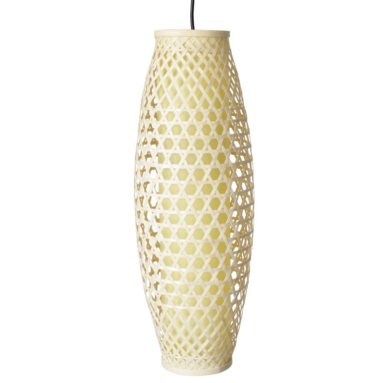 Handmade Bamboo Rattan Floor Lamp – Eco-Friendly Tall Woven Standing Light for Boho, Coastal, Japanese & Scandinavian Interiors