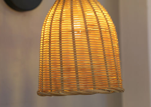 bamboo wall lamp light