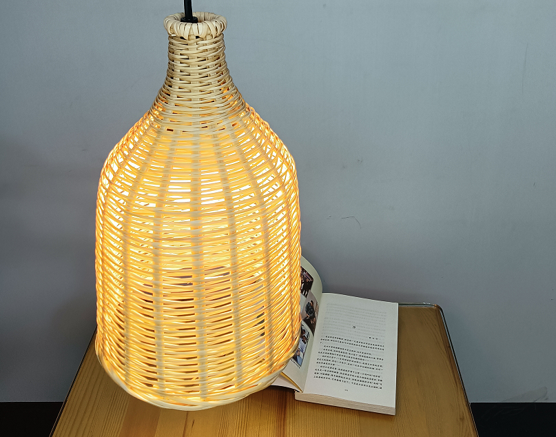 bamboo wall lamp light