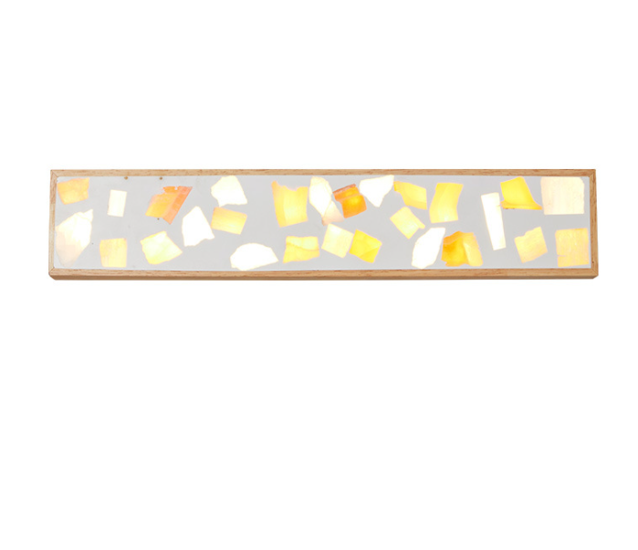 Solid Wood & Resin Artistic Wall Light – Modern Decorative Sconce for Hotel, Apartment, Villa & Home Projects