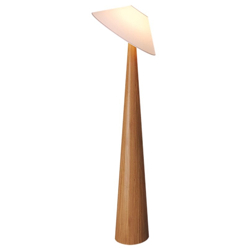 Nordic Solid Wood Fabric Table Lamp - Natural Style Decorative Light