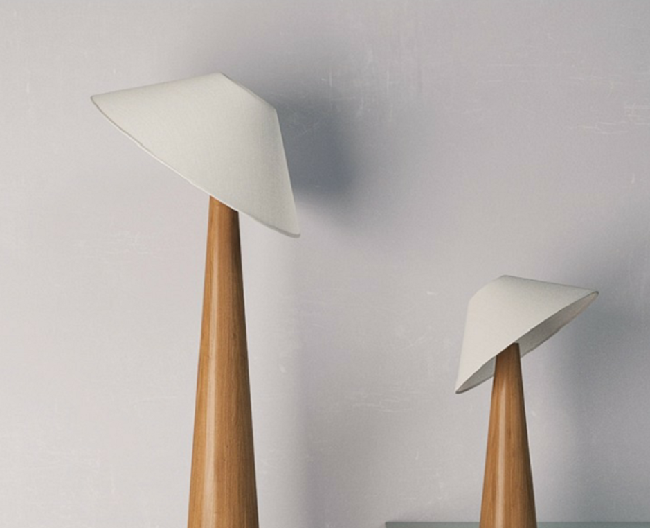 Modern Minimalist Handmade Solid Wood Floor Lamp | Nordic Style Table Lamp