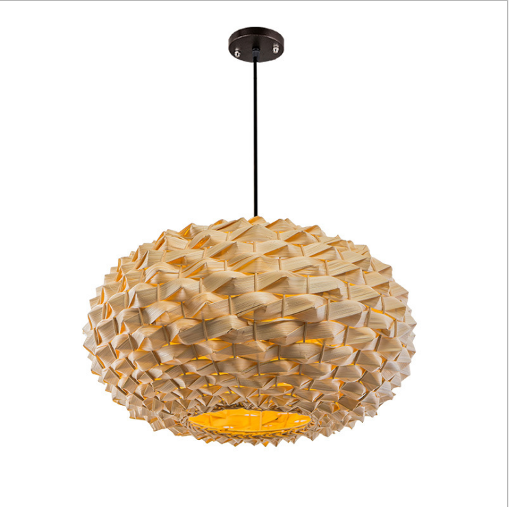 Handcrafted Rattan Bamboo Lamp
