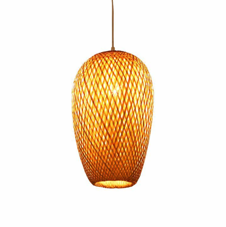Geometric Wooden Pendant Light – Nordic Style Honeycomb Ceiling Lamp