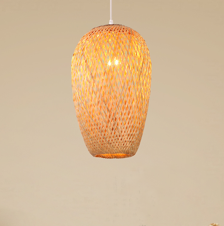 Geometric Wooden Pendant Light – Nordic Style Honeycomb Ceiling Lamp