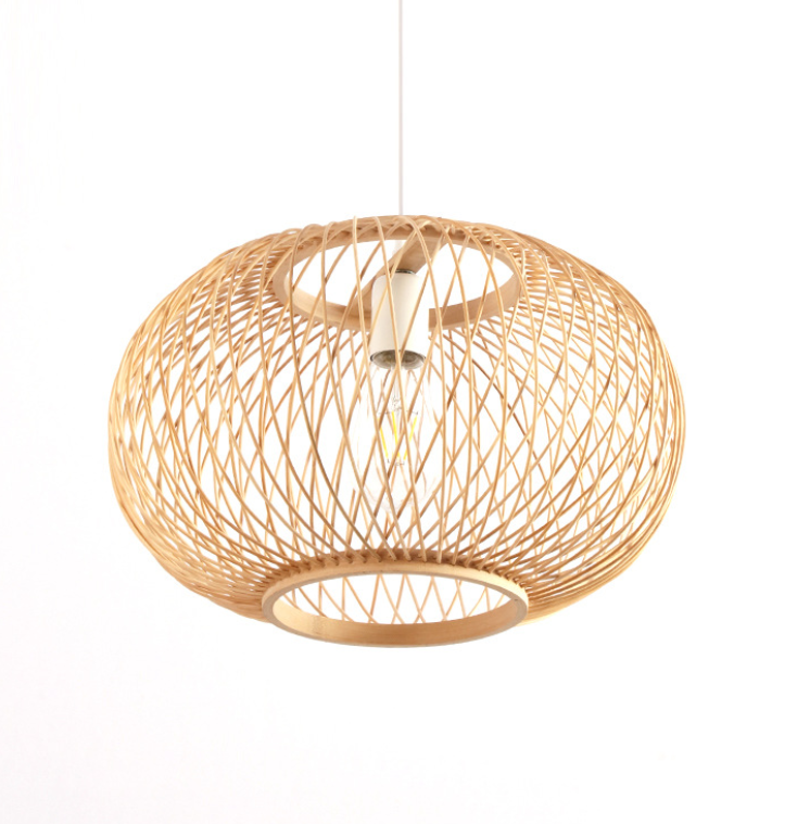 Artistic Bamboo Pendant Light